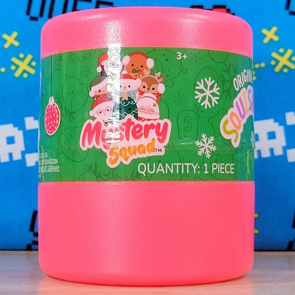 Squishmallow Christmas Mystery Squad Red Capsule New and Unopened 2022